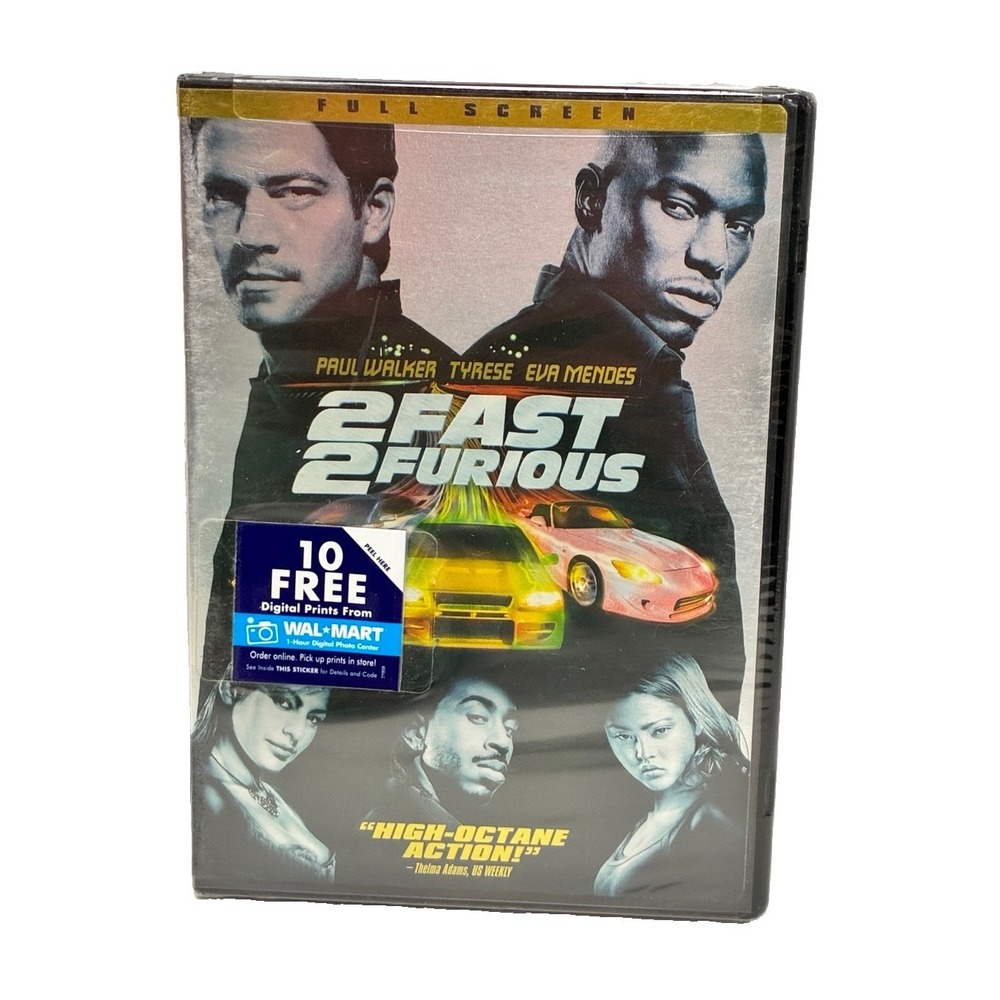 2 Fast 2 Furious (DVD, 2003, Widescreen) Sealed